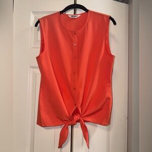 NEW Mountain Khakis Sleeveless Shirt Mountain Rose Color: Melon